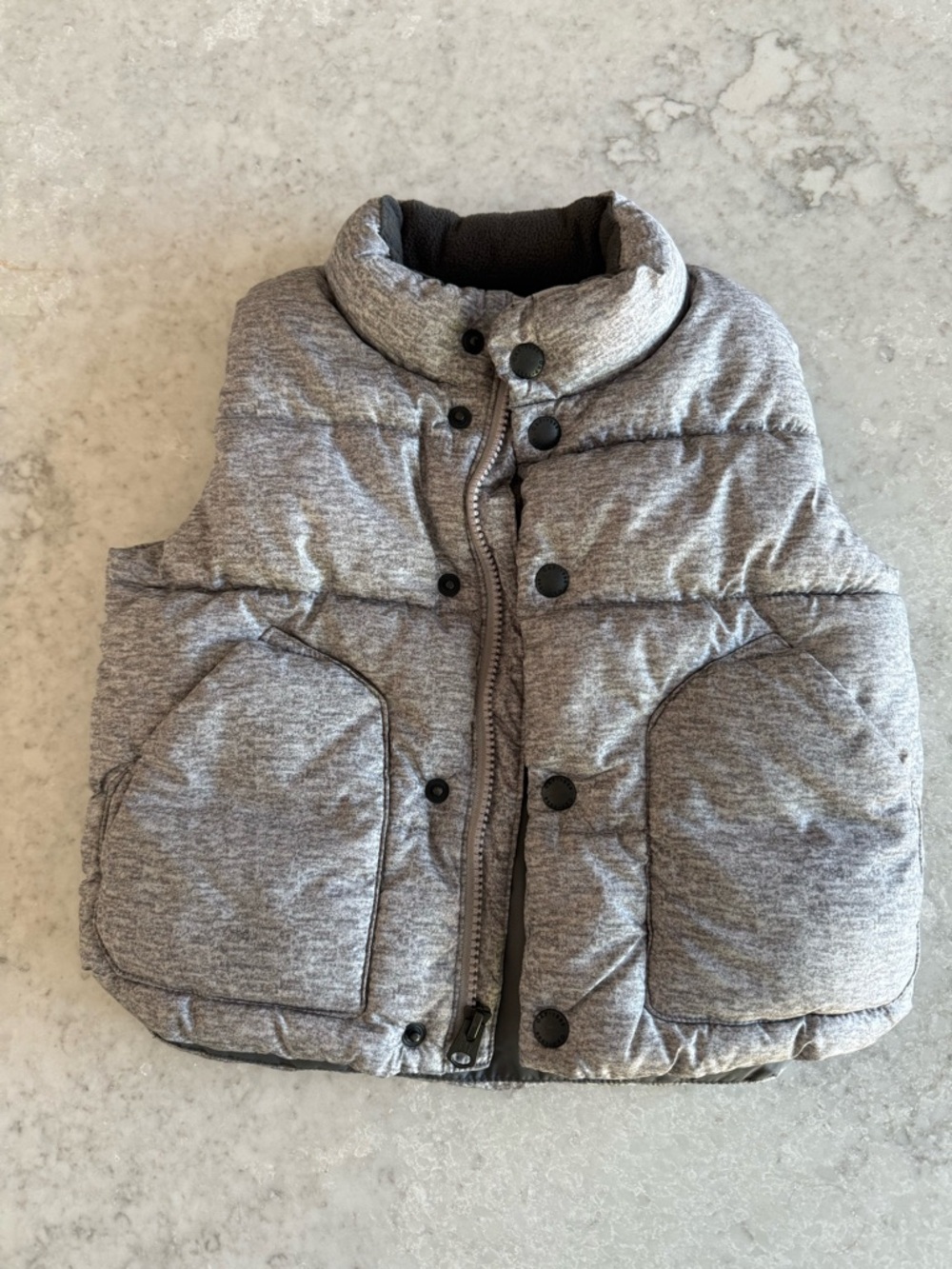 Gap Kids | Grey Puffer Vest Jacket